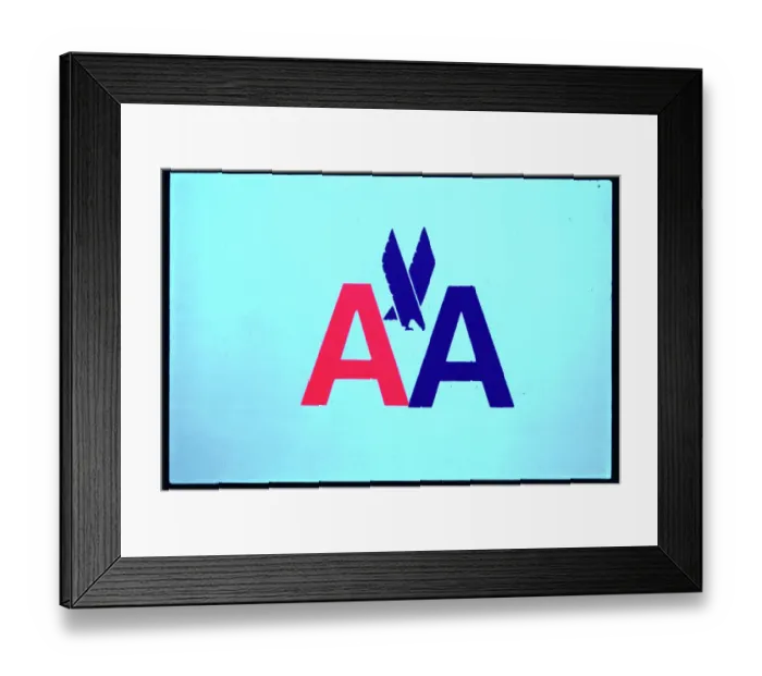 Framed Print : American Airlines Symbol Framed Print : American Airlines Symbol