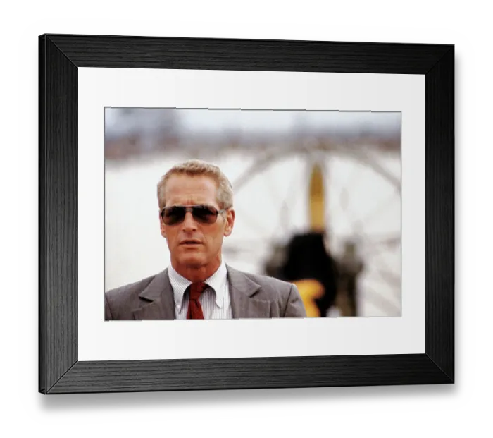 Framed Print : Portrait of Paul Newman Framed Print : Portrait of Paul Newman