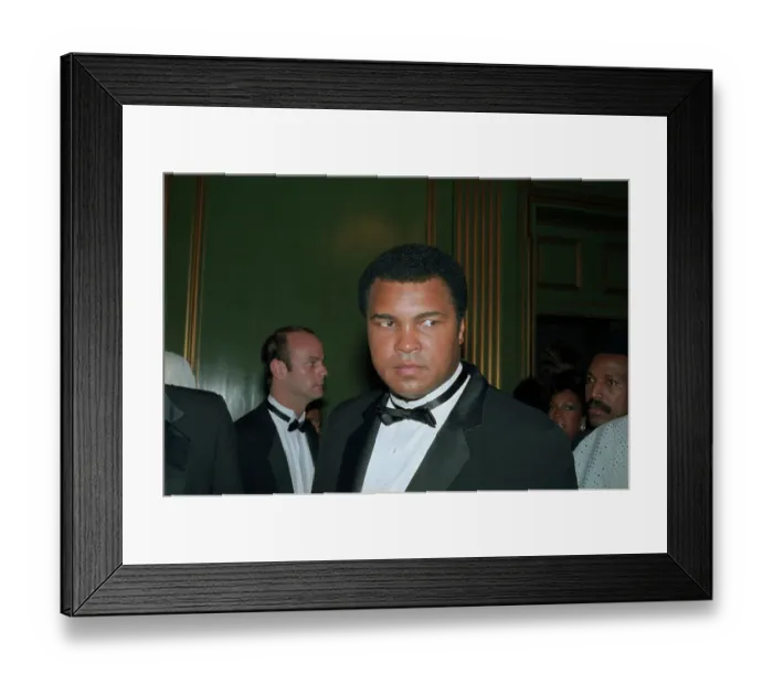 Framed Print : Muhammad Ali Wearing Tuxedo Framed Print : Muhammad Ali Wearing Tuxedo