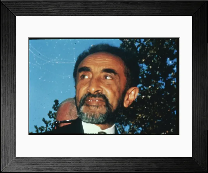 Framed Print : Haile Selassie Framed Print : Haile Selassie