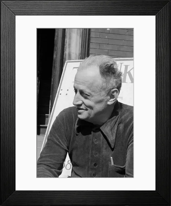 Framed Print : Nelson Algren Framed Print : Nelson Algren