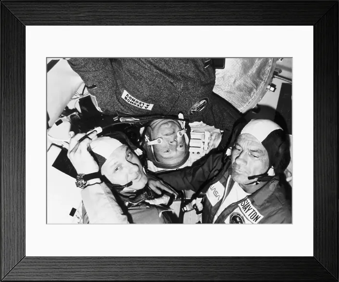 Framed Print : Astronauts of the Apollo Soyuz Mission