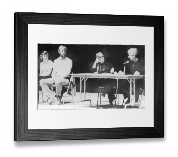 Framed Print : Couple Being Blamed with Disappearance of Followers Framed Print : Couple Being Blamed with Disappearance of Followers