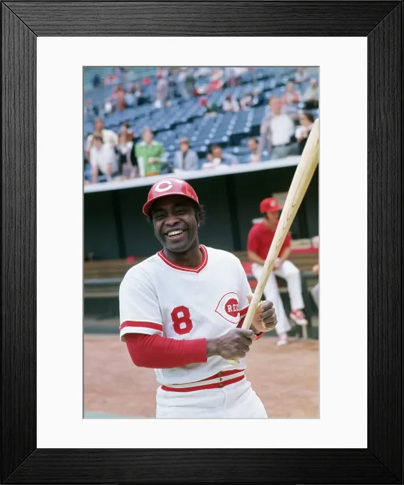 Framed Print : Joe Morgan Posing with Bat Framed Print : Joe Morgan Posing with Bat