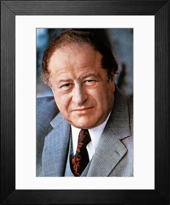 Framed Print : Portrait of Bruno Kreisky Framed Print : Portrait of Bruno Kreisky