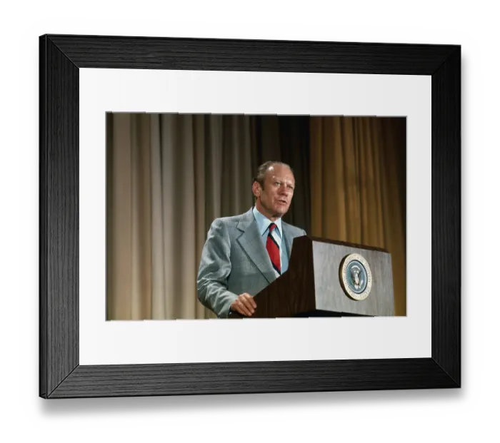Framed Print : Gerald Ford Framed Print : Gerald Ford