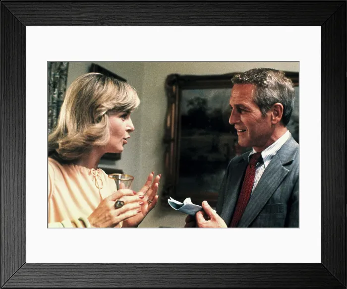 Framed Print : Portrait of Paul Newman and Joanne Woodward Framed Print : Portrait of Paul Newman and Joanne Woodward