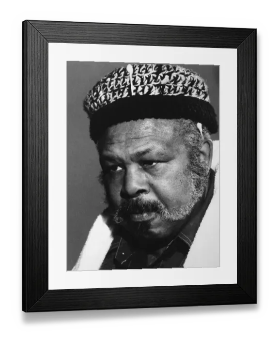 Framed Print : Boxer Archie Moore in Television Program Framed Print : Boxer Archie Moore in Television Program