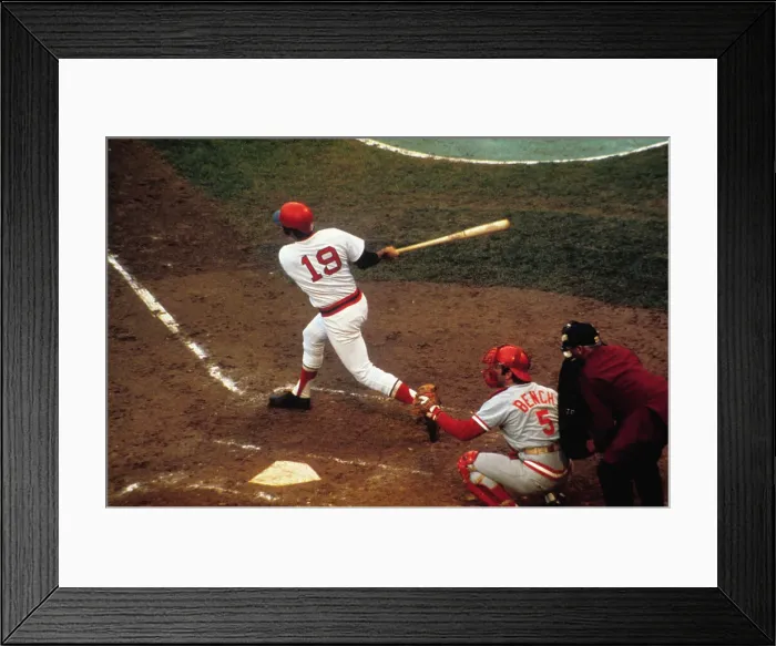 Framed Print : Fred Lynn in Batting Action Framed Print : Fred Lynn in Batting Action