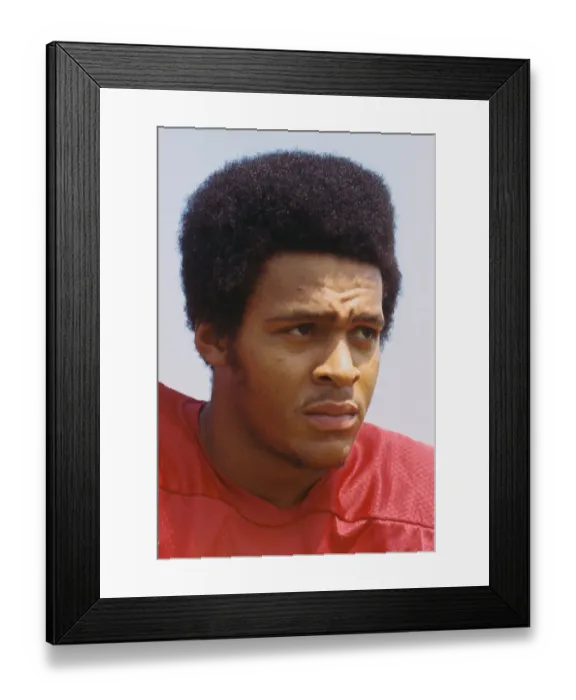 Framed Print : College Football Player Vince Evans Framed Print : College Football Player Vince Evans