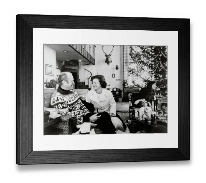 Framed Print : Gerald and Betty Ford