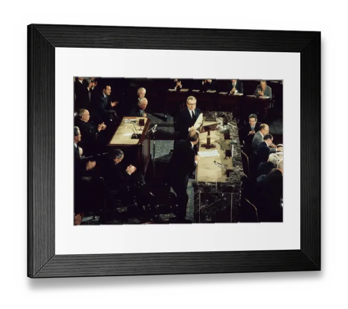 Framed Print : Vice President Rockefeller