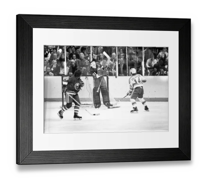 Framed Print : Islanders Versus Blues Framed Print : Islanders Versus Blues