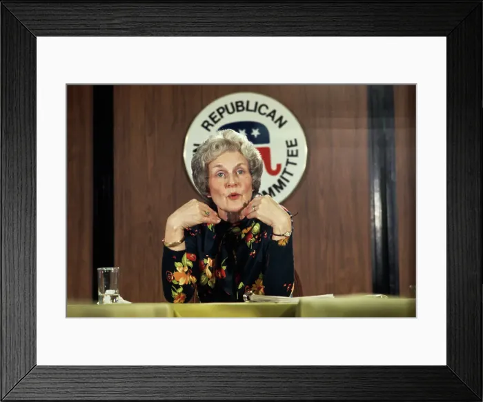 Framed Print : Politician And Activist Mary Louise Smith Framed Print : Politician And Activist Mary Louise Smith
