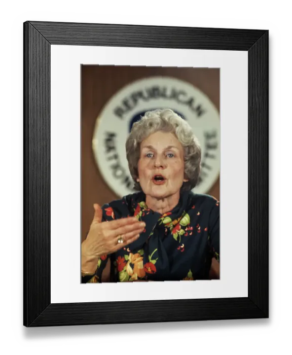 Framed Print : Politician And Activist Mary Louise Smith Framed Print : Politician And Activist Mary Louise Smith