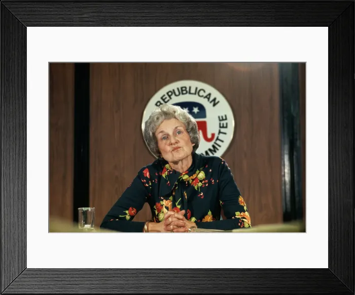 Framed Print : Politician And Activist Mary Louise Smith Framed Print : Politician And Activist Mary Louise Smith