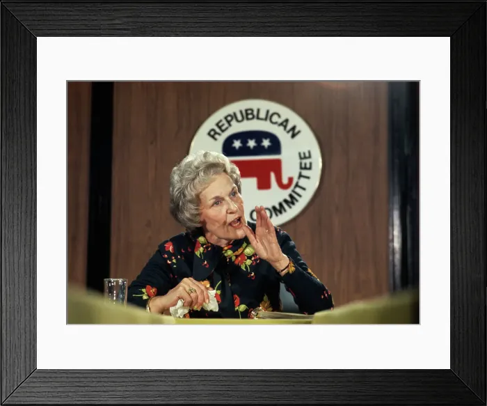 Framed Print : Politician And Activist Mary Louise Smith Framed Print : Politician And Activist Mary Louise Smith