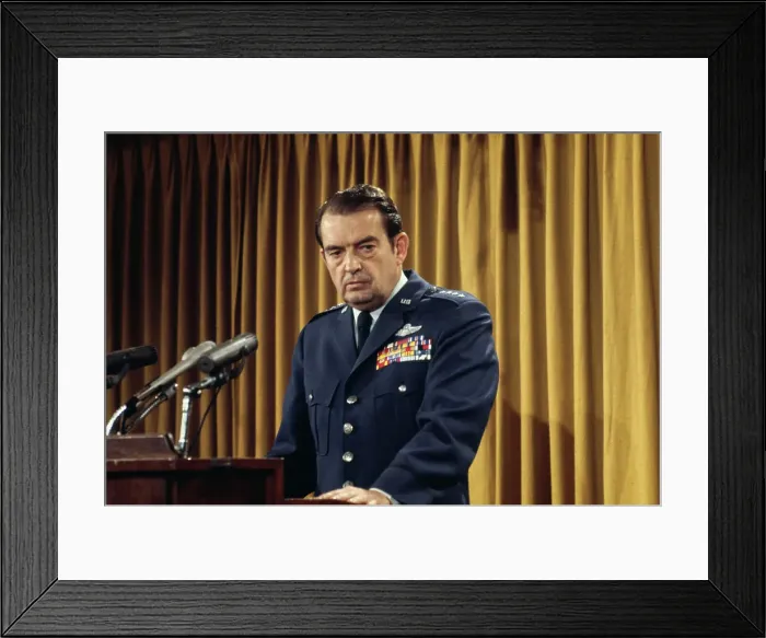 Framed Print : General David C Jones