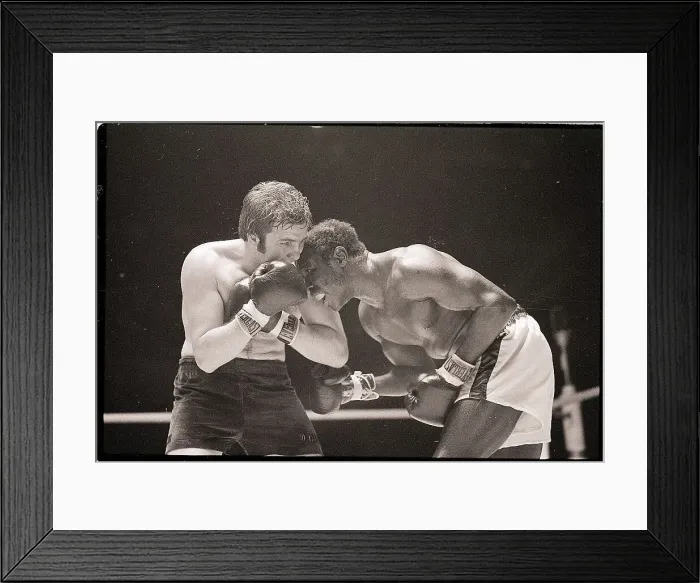 Framed Print : Griffith Versus Paduano Boxing Match Framed Print : Griffith Versus Paduano Boxing Match