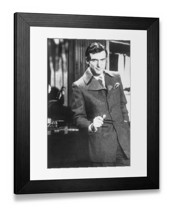 Framed Print : Hugh Hefner Framed Print : Hugh Hefner