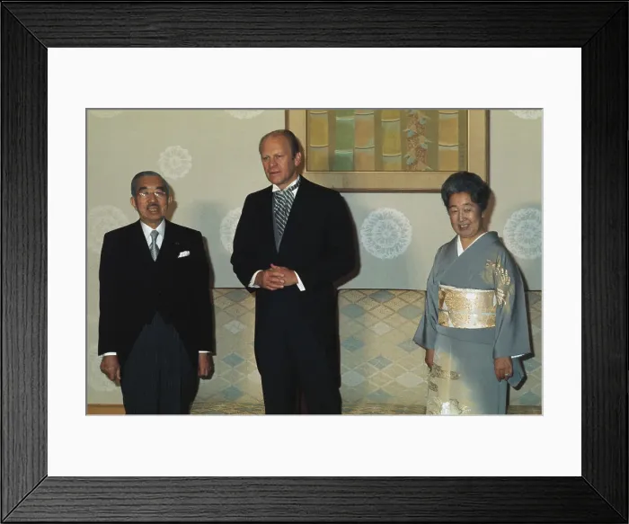 Framed Print : President Ford In Japan Framed Print : President Ford In Japan