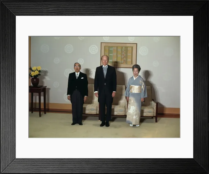 Framed Print : President Ford In Japan Framed Print : President Ford In Japan