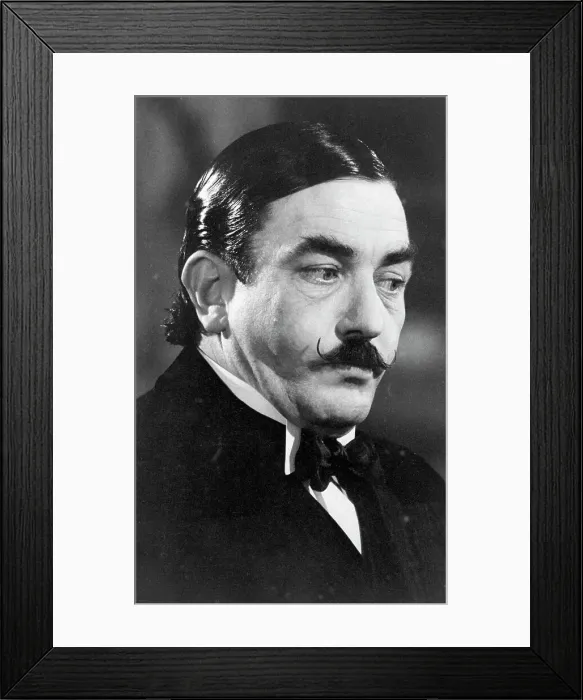 Framed Print : Albert Finney as Hercule Poirot Framed Print : Albert Finney as Hercule Poirot