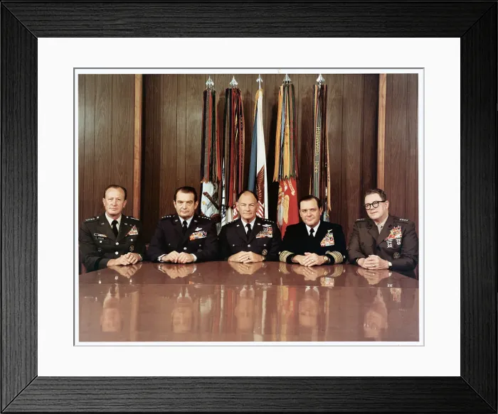Framed Print : Portrait of Joint Chiefs of Staff Framed Print : Portrait of Joint Chiefs of Staff