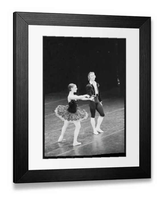 Framed Print : Mikhail Baryshnikov and Gelsey Kirkland Performing Don Quixote Ballet Framed Print : Mikhail Baryshnikov and Gelsey Kirkland Performing Don Quixote Ballet