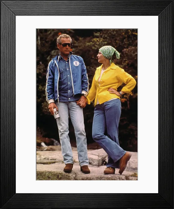 Framed Print : Portrait of Paul Newman and Joanne Woodward Framed Print : Portrait of Paul Newman and Joanne Woodward