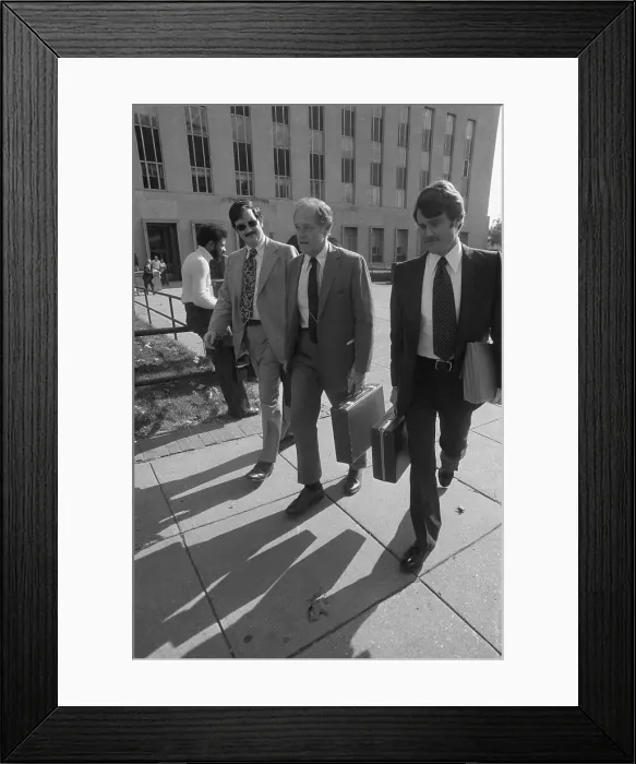 Framed Print : Watergate Bugging Conspirator E.H. Hunt Framed Print : Watergate Bugging Conspirator E.H. Hunt