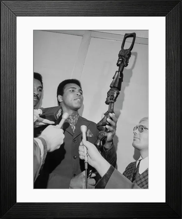 Framed Print : Muhammad Ali Framed Print : Muhammad Ali