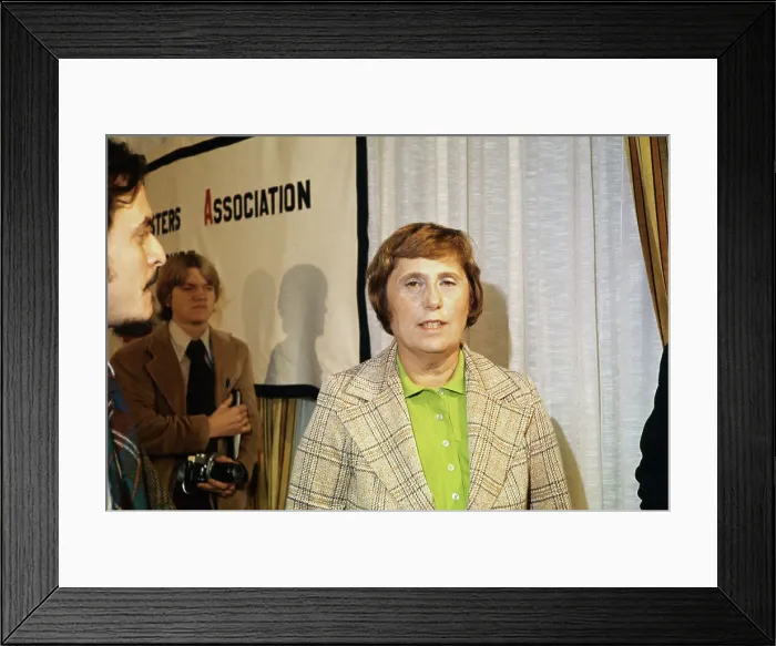 Framed Print : Portrait of Ella T. Grasso Framed Print : Portrait of Ella T. Grasso