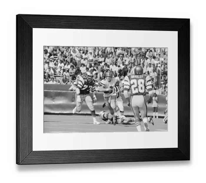 Framed Print : Archie Manning Scrambling from Pocket Framed Print : Archie Manning Scrambling from Pocket