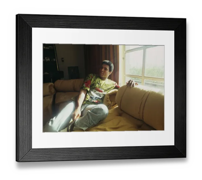 Framed Print : Muhammad Ali Ahead Of Rumble In The Jungle Framed Print : Muhammad Ali Ahead Of Rumble In The Jungle