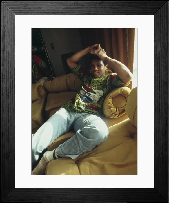 Framed Print : Muhammad Ali Ahead Of Rumble In The Jungle