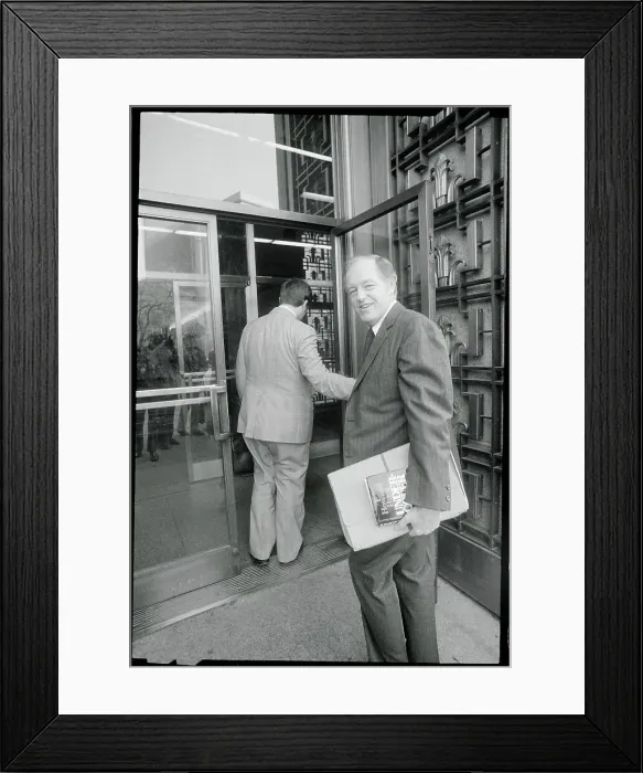 Framed Print : Portrait of E. Howard Hunt Framed Print : Portrait of E. Howard Hunt