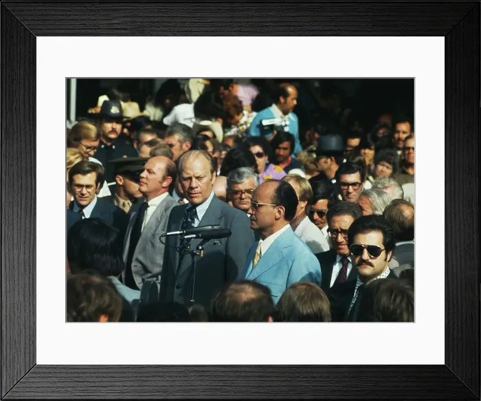 Framed Print : Gerald Ford And Luis Echeverria Framed Print : Gerald Ford And Luis Echeverria