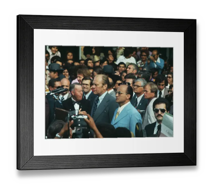 Framed Print : Gerald Ford And Luis Echeverria Framed Print : Gerald Ford And Luis Echeverria