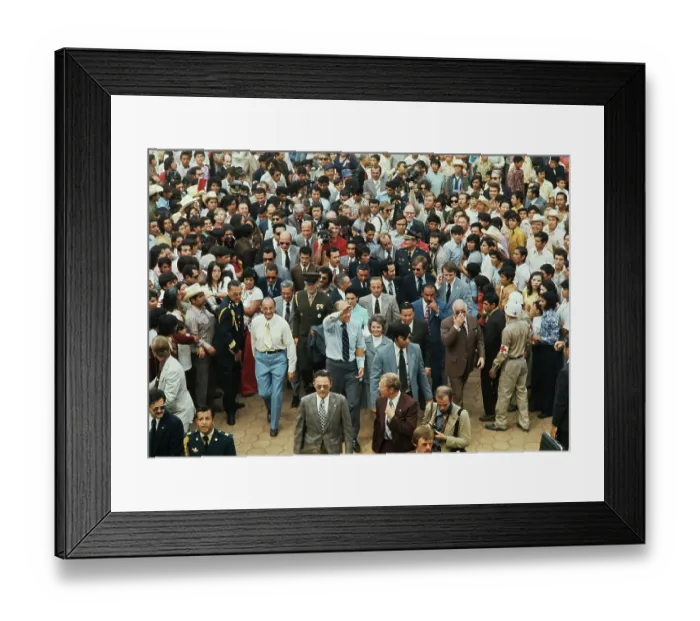Framed Print : Gerald Ford And Luis Echeverria Framed Print : Gerald Ford And Luis Echeverria