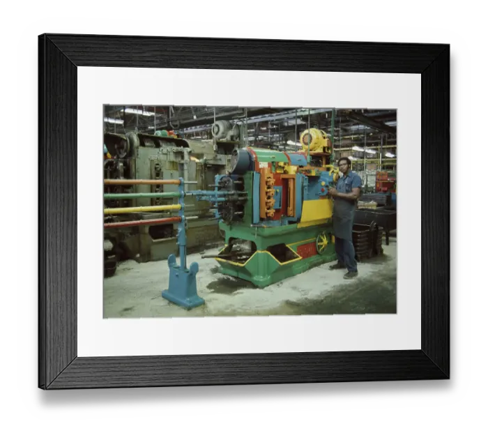 Framed Print : Colourful Machinery
