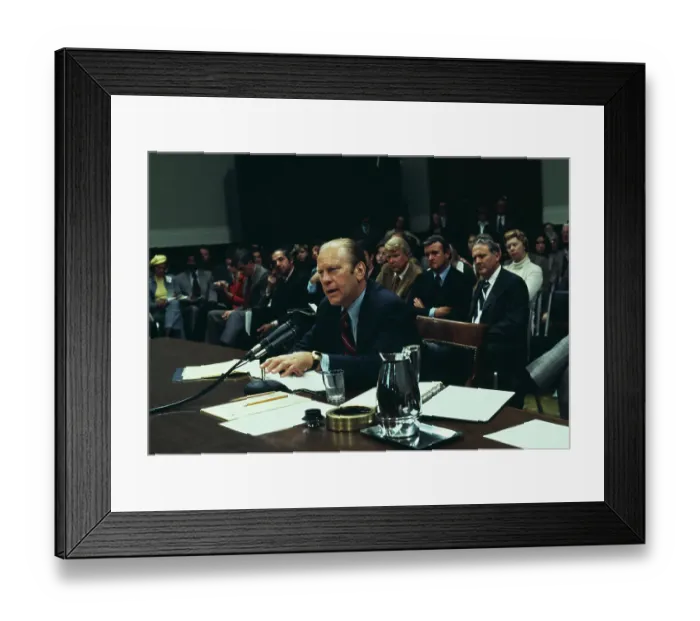 Framed Print : US President Gerald Ford Framed Print : US President Gerald Ford