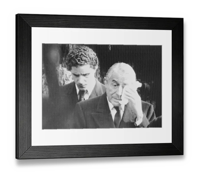 Framed Print : Stavros and Philippe Niarchos Framed Print : Stavros and Philippe Niarchos