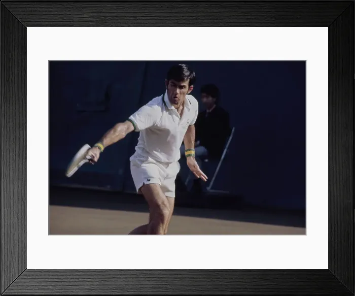 Framed Print : Tennis Player Ken Rosewall Framed Print : Tennis Player Ken Rosewall