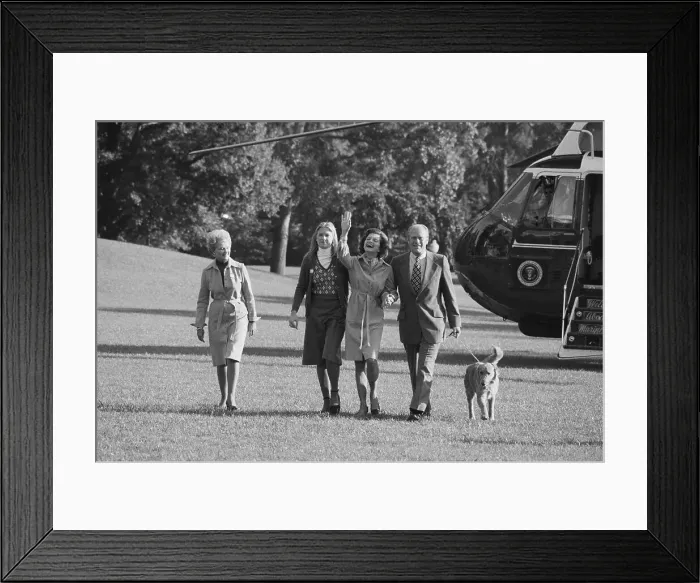 Framed Print : Fords Welcome Home First Lady Framed Print : Fords Welcome Home First Lady