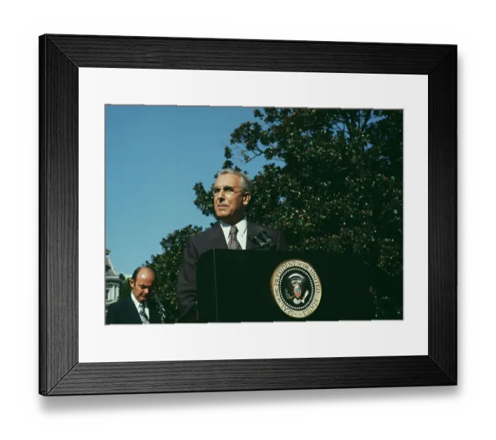 Framed Print : Polish Head Of State Edward Gierek Framed Print : Polish Head Of State Edward Gierek