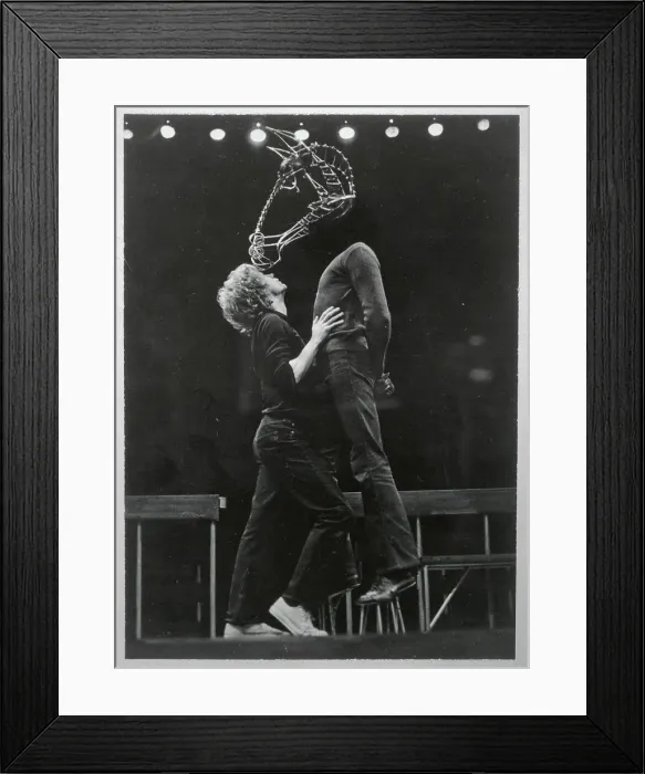 Framed Print : Actors in Scene of Eqqus Framed Print : Actors in Scene of Eqqus