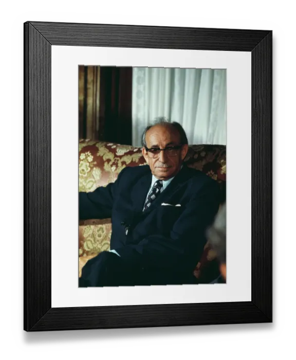 Framed Print : Cuban Politician Raul Roa Framed Print : Cuban Politician Raul Roa