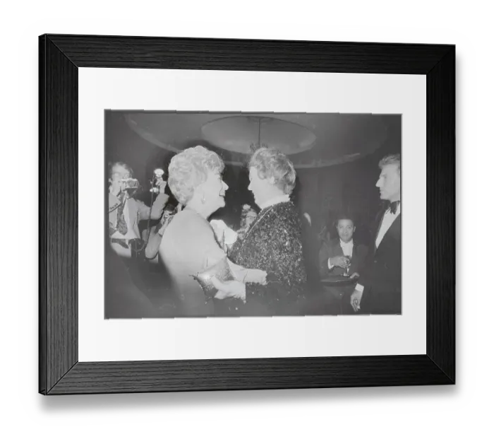 Framed Print : Joan Crawford and Rosalind Russell Framed Print : Joan Crawford and Rosalind Russell