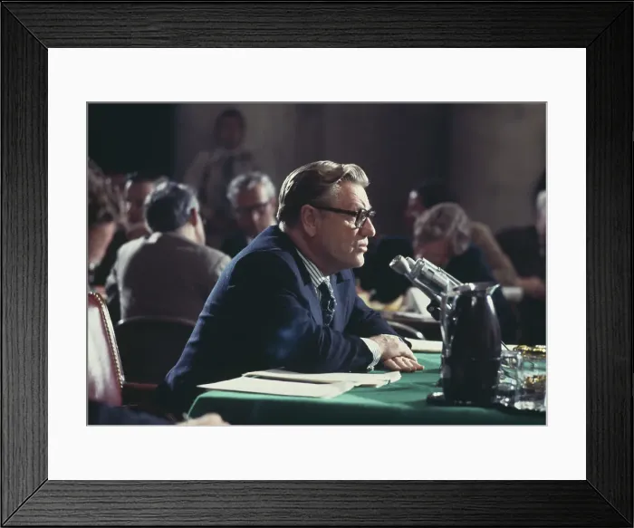 Framed Print : Nelson Rockefeller At Senate Rules Hearing Framed Print : Nelson Rockefeller At Senate Rules Hearing